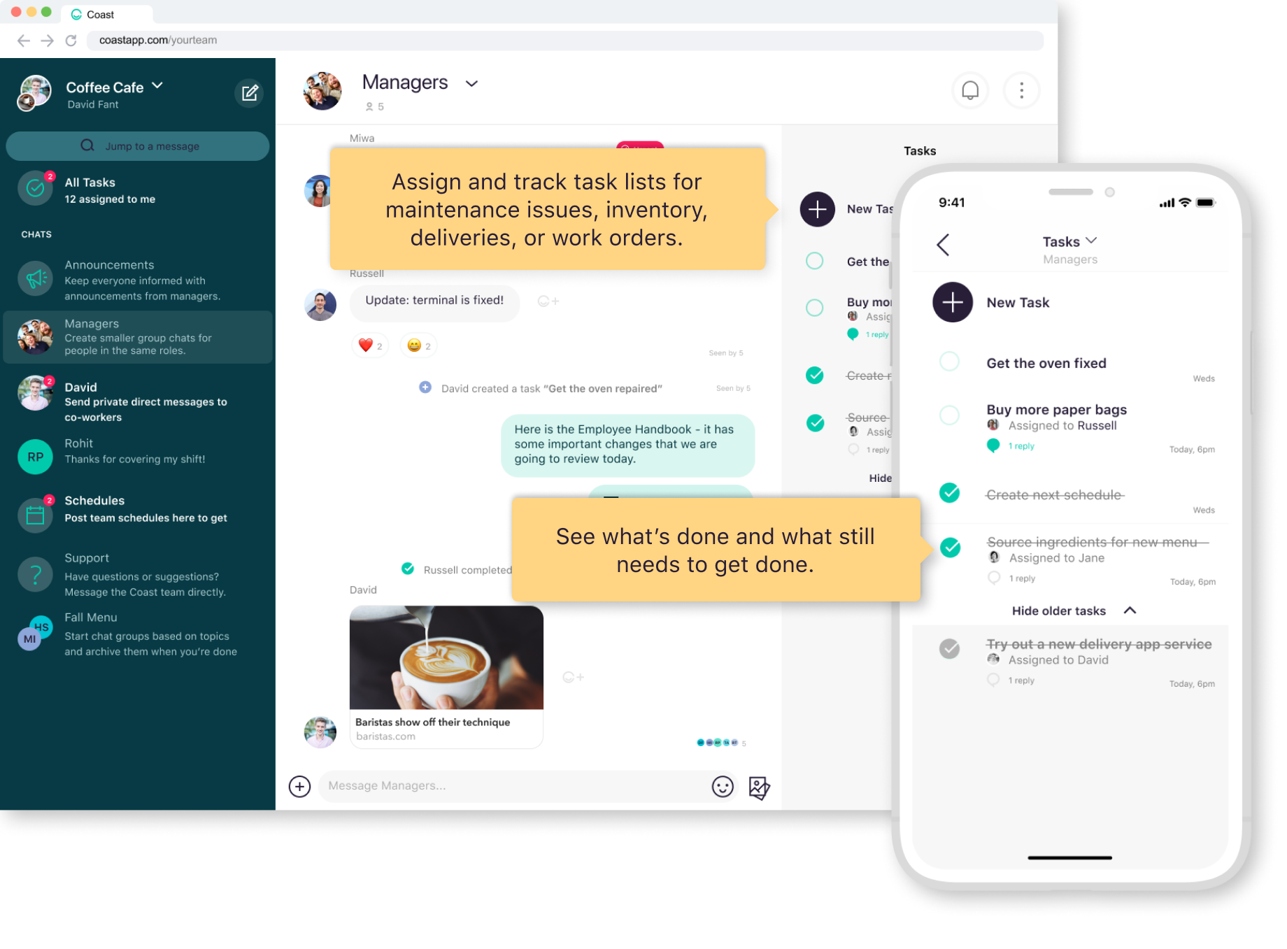 Tasks App Features Image
